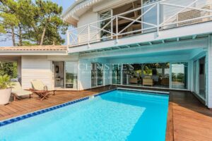 Pyla - Grande villa style Louisiane avec vue bassin