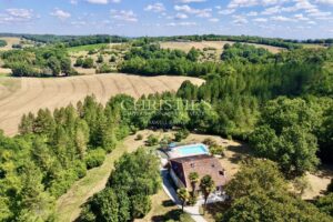 Elegant Renovated Farmhouse with Pool and Absolute Privacy in South Charente