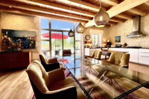 Elegant Renovated Farmhouse with Pool and Absolute Privacy in South Charente