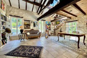 Elegant Renovated Farmhouse with Pool and Absolute Privacy in South Charente