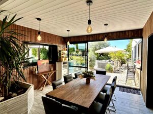 Splendide Villa d’architecte, vue mer panoramique sur Fort Boyard, accès privé au rivage