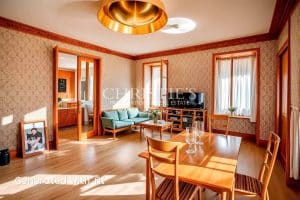 27-hectare property in one piece, isolated, quiet. Character buildings. To be renovated.