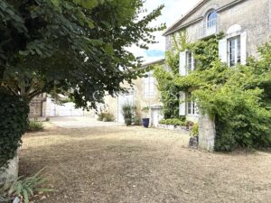 Elegant Stone Property with Guest House and Pool near Ribérac