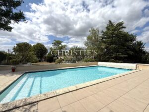 Elegant Stone Property with Guest House and Pool near Ribérac