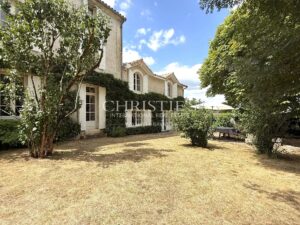 Elegant Stone Property with Guest House and Pool near Ribérac