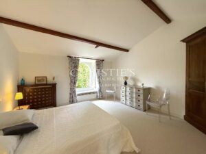 Elegant Stone Property with Guest House and Pool near Ribérac