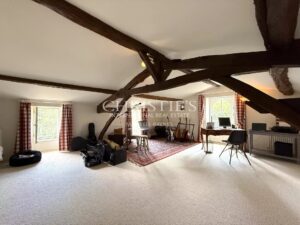 Elegant Stone Property with Guest House and Pool near Ribérac