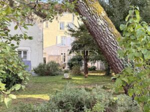 Élégante maison de ville de prestige, 8 chambres et un appartement 2 chambres, avec grand parc et vue sur le château