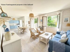 Exceptional Grand-Village: 1300 m² plot, 2 separate houses