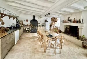 Ravissante maison de village Tourangelle avec 4 chambres, cour et jardin