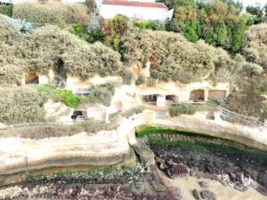 Appartement d’exception à Meschers avec vue sur l’estuaire et espace troglodyte