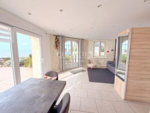 Appartement d’exception à Meschers avec vue sur l’estuaire et espace troglodyte