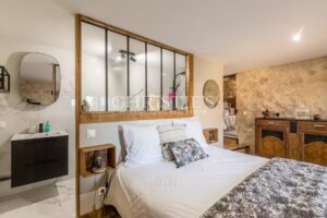 Belle maison de village avec gîte, grand jardin, cuisine d’été et piscine