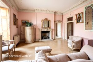 A vendre - Bastide Puymirol - Salon transformé par IA - VC4703