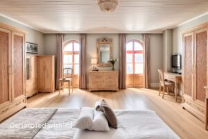 A vendre - Bastide Puymirol - Chambre transformée par IA - VC4703