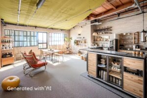 A vendre - Bastide Puymirol - Salon Terrasse transformé en salle à manger terrasse par IA - VC4703