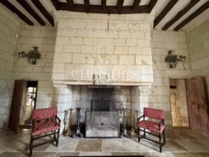 Hotel particulier au cœur de la vallée de la Loire avec grand jardin clos de murs