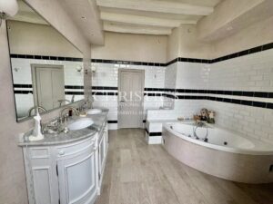 Hotel particulier au cœur de la vallée de la Loire avec grand jardin clos de murs