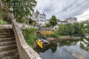 Magnificent fairytale 15th-century village château near to Brantôme with exceptional countryside views