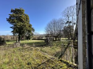 Ancien Château de caractère avec 3 hectares, petit vignoble d'agrément en AOC Lussac St Emilion. De nombreuses dépendances.