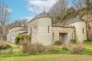 Le Château Éblouissant et Noble Avec des Tours Majestueuses