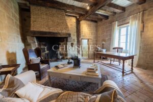 Enchanting Farmhouse with Unique Design Features and Attached Apartment on 4 Hectares of Parkland