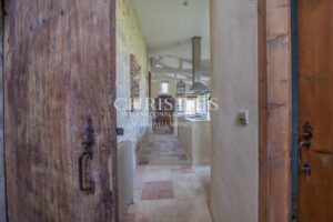 Enchanting Farmhouse with Unique Design Features and Attached Apartment on 4 Hectares of Parkland