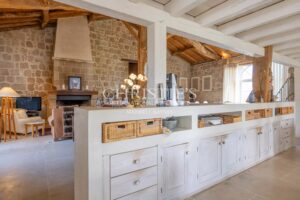 Enchanting Farmhouse with Unique Design Features and Attached Apartment on 4 Hectares of Parkland