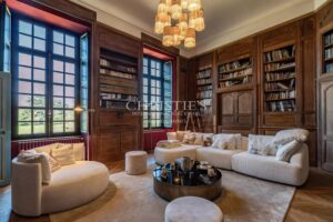 The elegance of an 18th-century château set within a 42-hectare private estate.