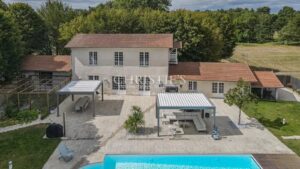 The elegance of an 18th-century château set within a 42-hectare private estate.