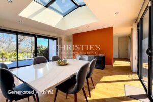 Belle villa contemporaine baignée de lumière