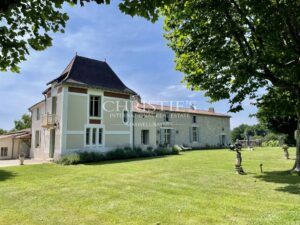 Beautiful Château with gîte and organic vineyard in the Bergerac region