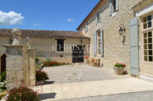 Beautiful Château with gîte and organic vineyard in the Bergerac region
