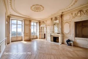 A VENDRE - LECTOURE - Vue IA Salon coté jardin - VC4704