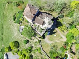 An exquisite, magical château dating back to the Middle Ages, nestled on a hill and offering breathtaking panoramic views