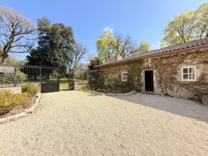 Character property with pool, outbuildings and enclosed land