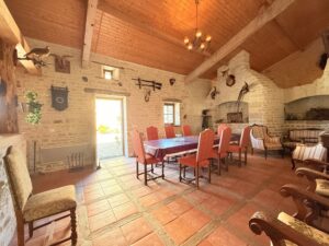 Character property with pool, outbuildings and enclosed land