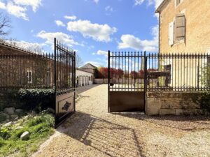 Character property with pool, outbuildings and enclosed land