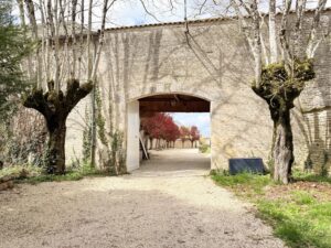 Character property with pool, outbuildings and enclosed land