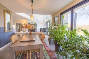 La ferme Woodland Valley View avec piscine et 11 hectares de terres de pâturage