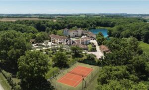 Historic chateau with sculpted pool, lakes, equestrian facilities, 158 hectares and stunning views in the  Gers South West France