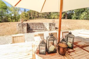 Petit Chateau featuring a Tower and Guest House with Easy-to-Maintain Gardens