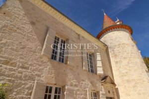 Petit Chateau featuring a Tower and Guest House with Easy-to-Maintain Gardens