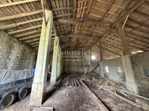 Rare Opportunity: Historic Manor House, Massive Barn, and 1.1 Hectares of Land