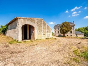 Rare Opportunity: Historic Manor House, Massive Barn, and 1.1 Hectares of Land
