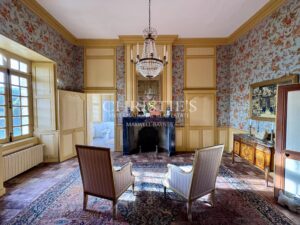 Historic 18th-century abbey with equestrian estate in pristine countryside.