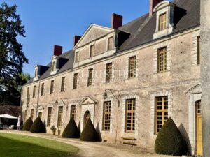Historic 18th-century abbey with equestrian estate in pristine countryside.