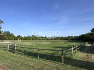Historic 18th-century abbey with equestrian estate in pristine countryside.