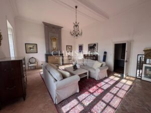 Historic 18th-century abbey with equestrian estate in pristine countryside.