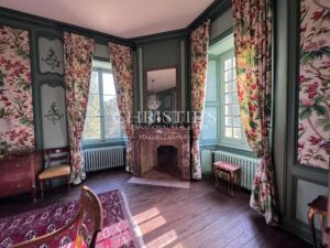 Historic 18th-century abbey with equestrian estate in pristine countryside.